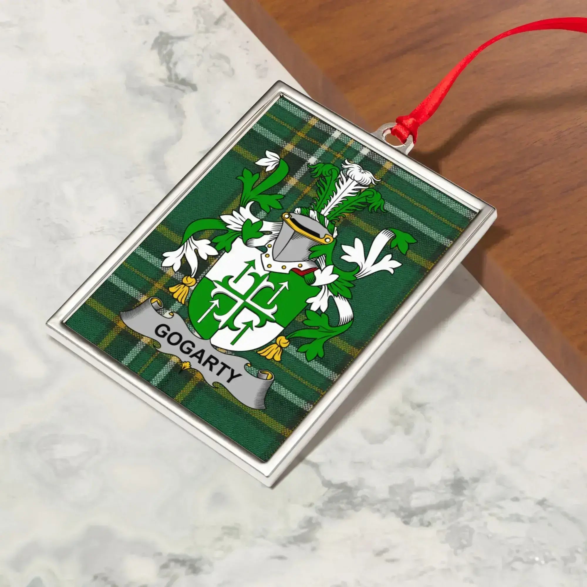 Family Crest Christmas Tree Ornament product