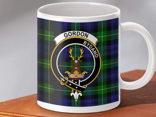 Clan Gordon Tartan By Dand Stag Mug product type