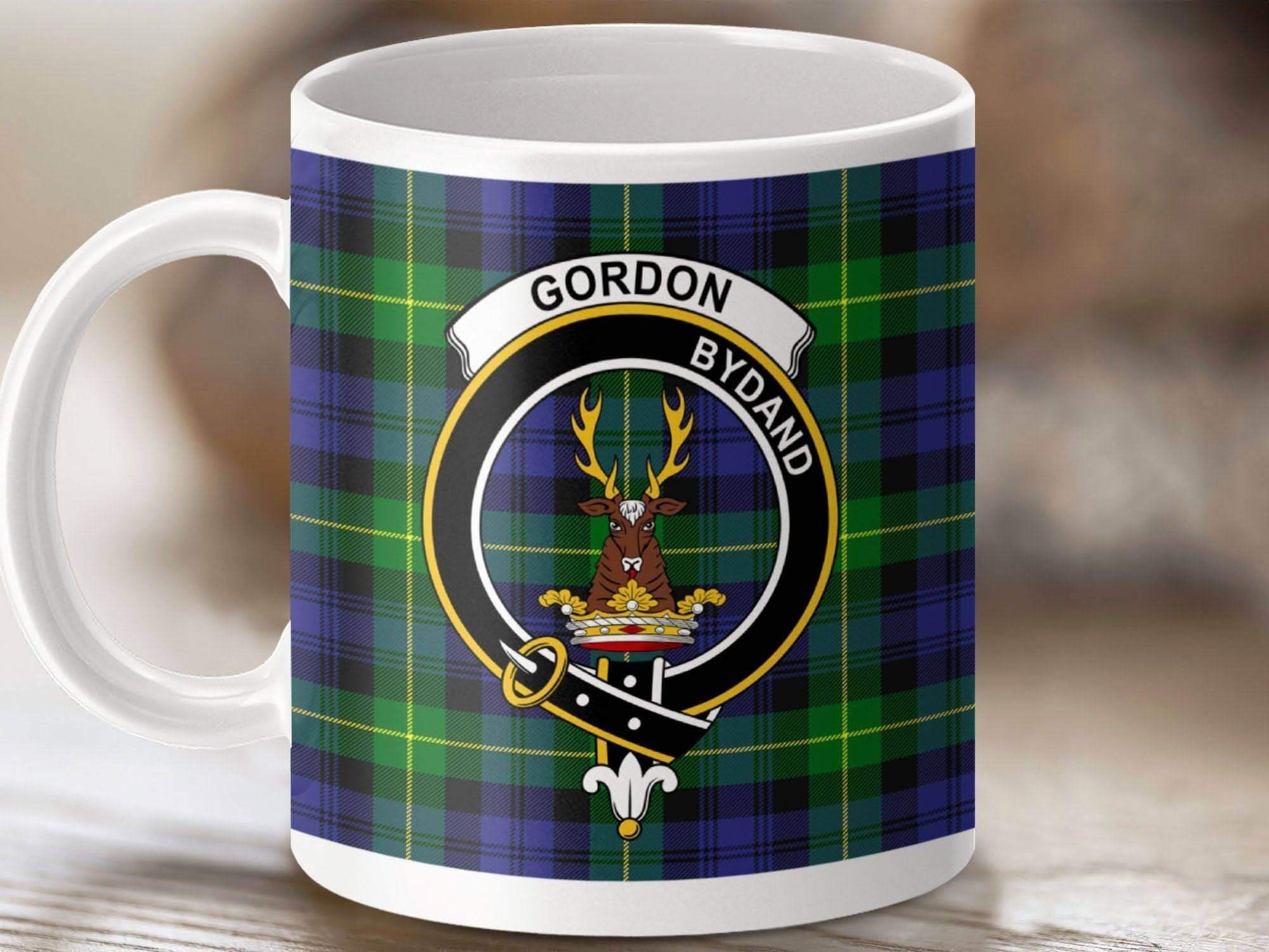 Gordon Byand Tartan Pattern Design Coffee Mug product