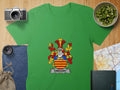 Custom Gregory Family Crest T-Shirt with Unique Design