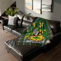 Grehan Family Crest Tartan Throw Blanket