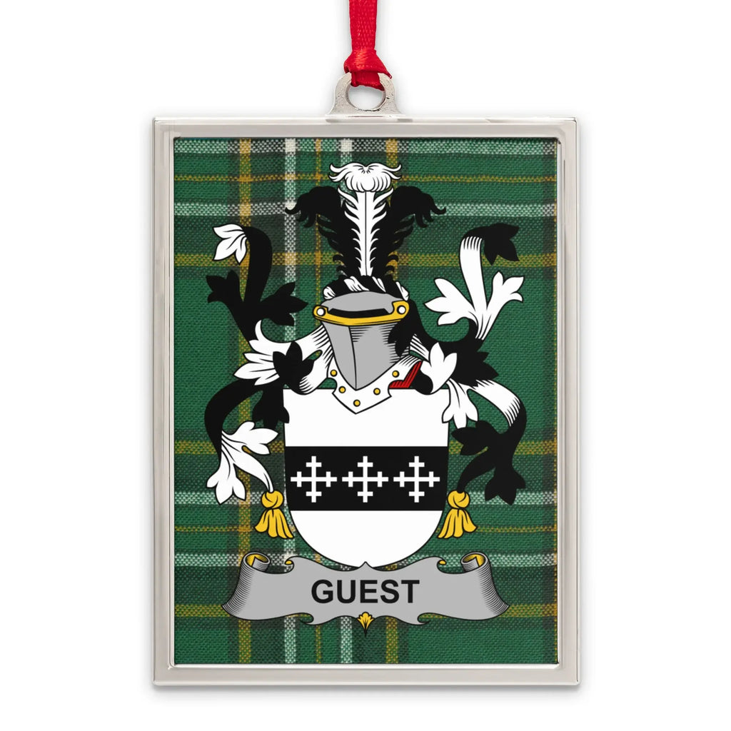 Guest Tartan Design with Family Crest product
