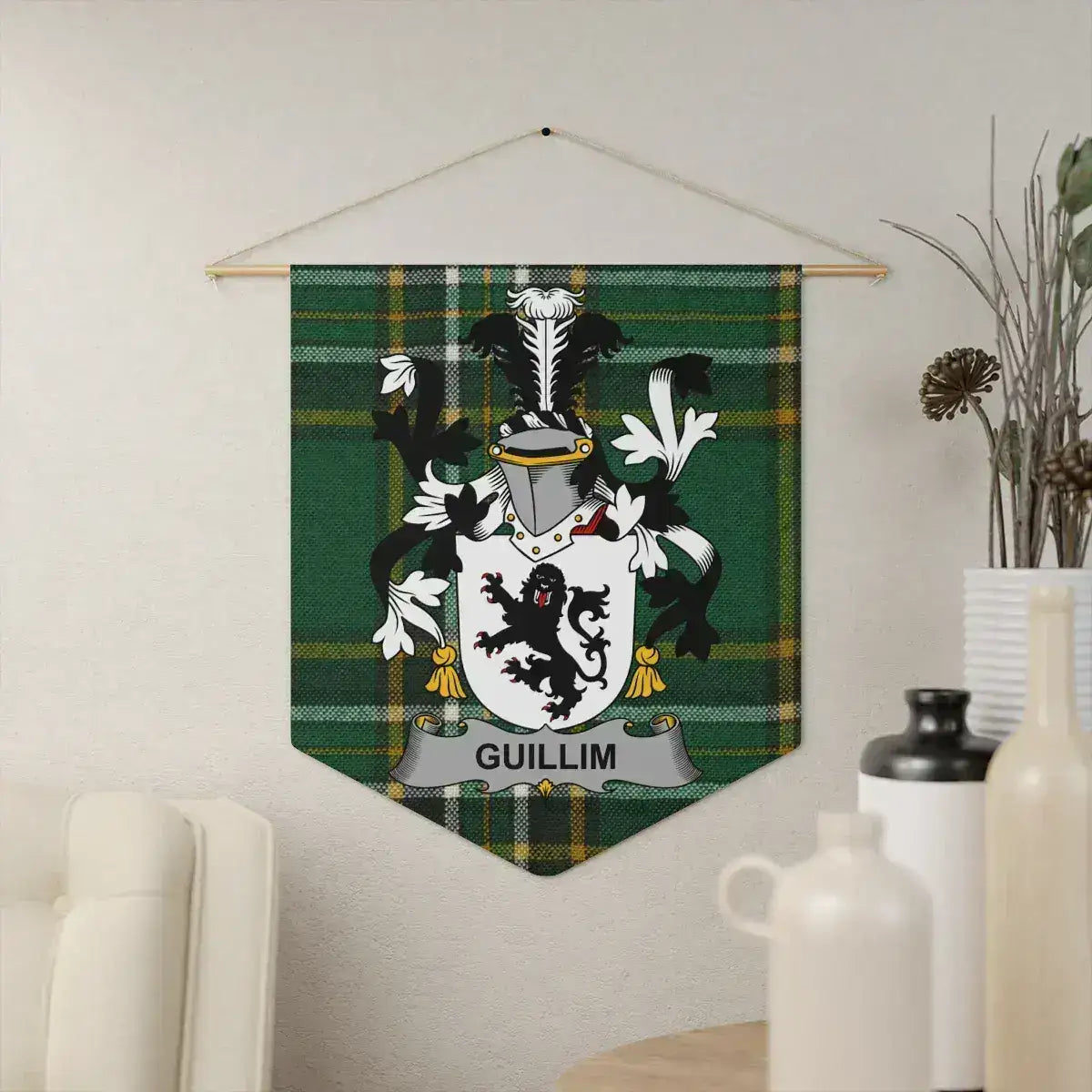 Guillim Family Crest Wall Tapestry Home Decor product