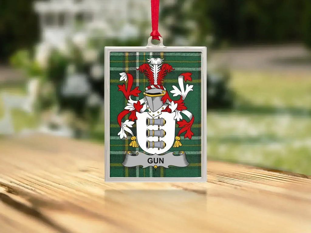 Heraldic Crest Personalized Ornament product type