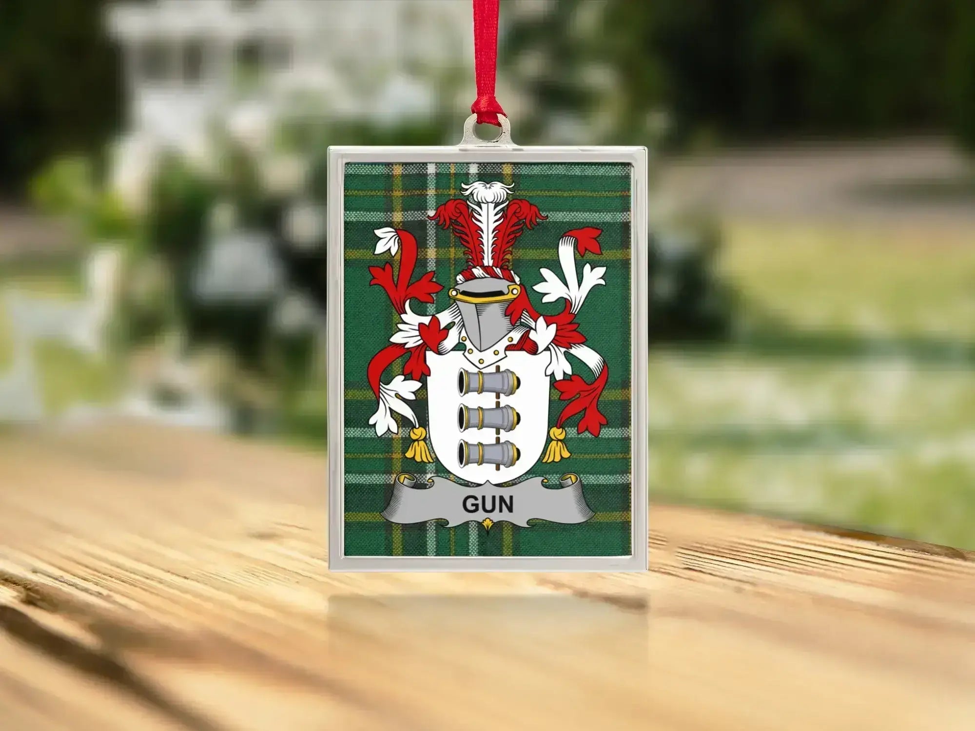 Heraldic Crest Personalized Ornament product type