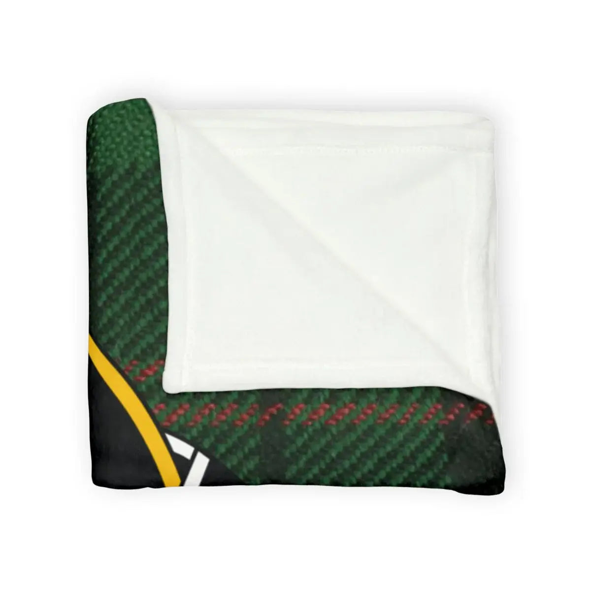 Guthrie clan plaid throw blanket — cosy tartan pattern