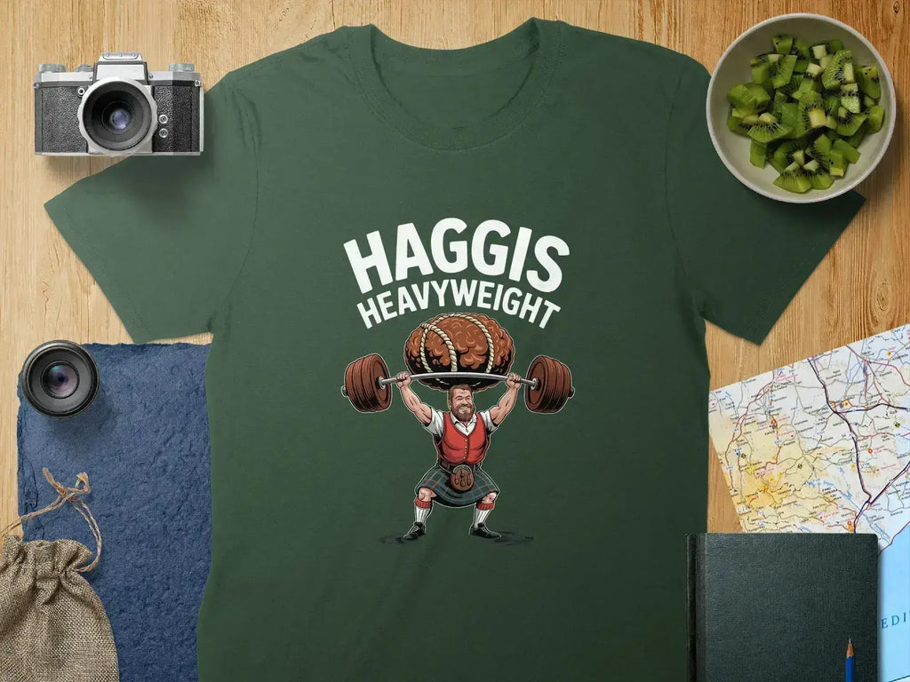 Haggis Heavyweight Graphic T-Shirt for Gym