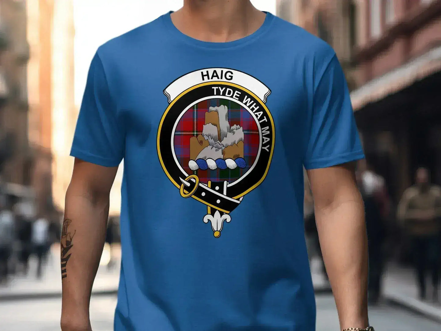Haig Tyde What May Emblem Design T-shirt product
