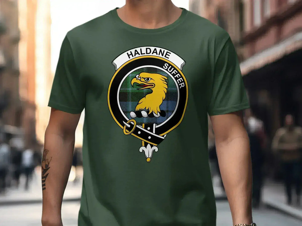 Haldane Suffer Eagle Emblem Graphic T-Shirt