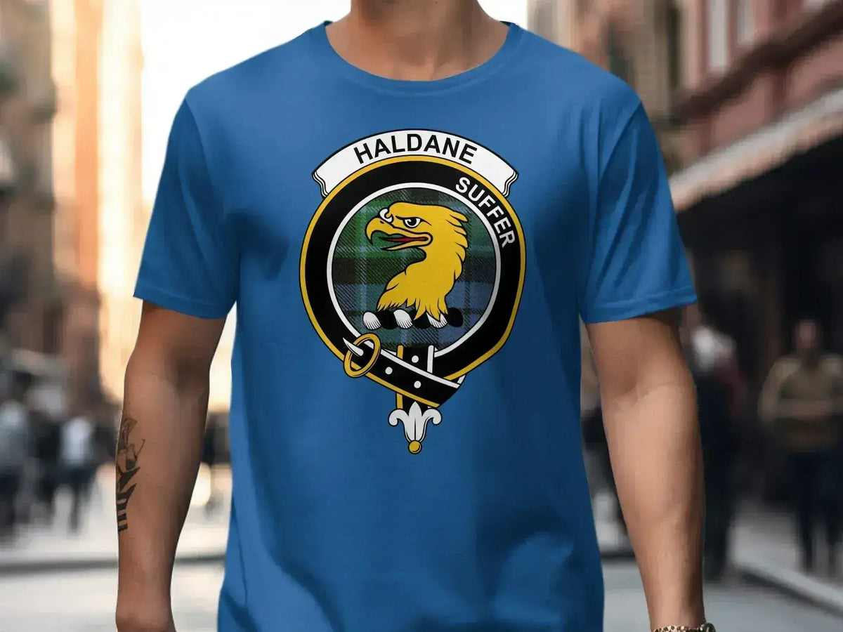 Haldane Suffer Crest Emblem T-shirt Unique