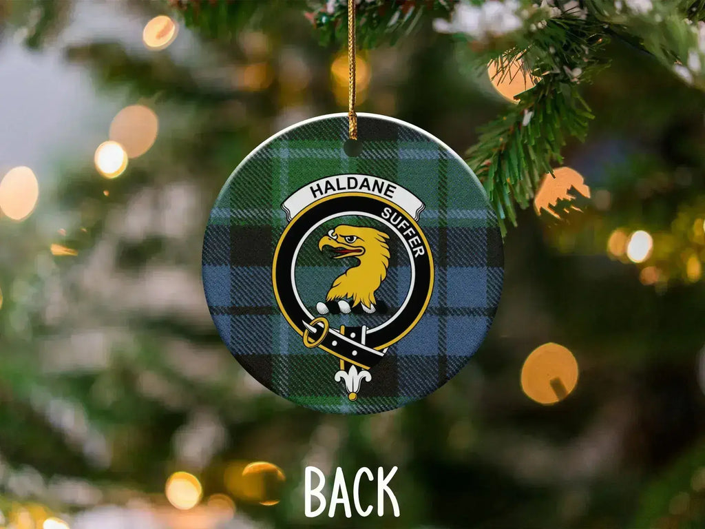 Scottish Clan Crest Christmas Tree Ornament