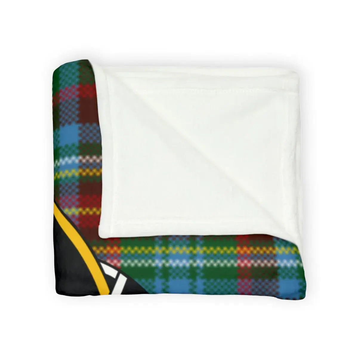Cozy Multicolor Tartan Pattern Soft Blanket