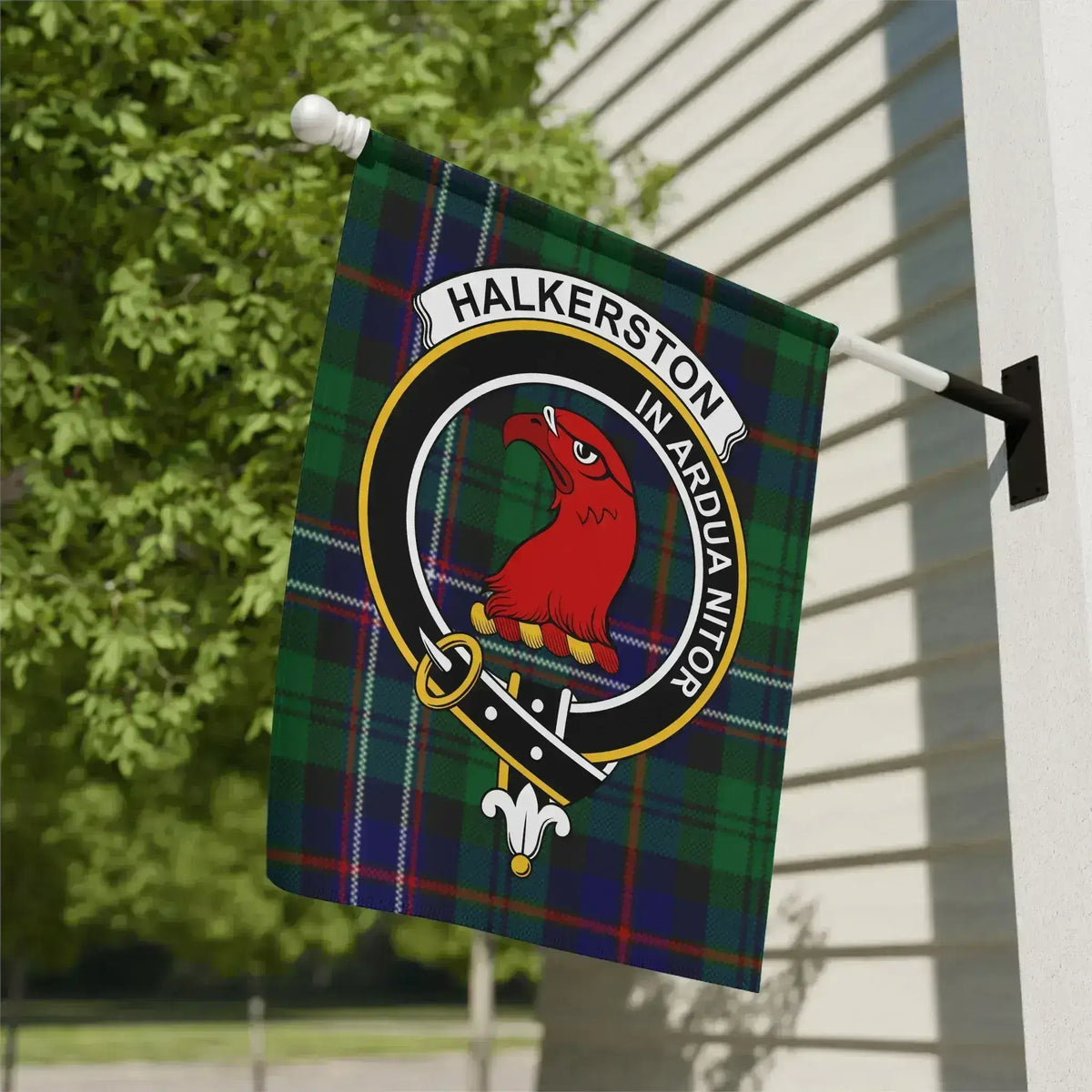 Proudly Display Family Crest Flag