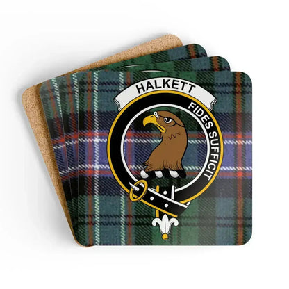 Halkett Fides Sufficit Family Crest Coasters product