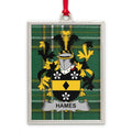 Hames Family Crest Plaid Design Hanging Ornament product
