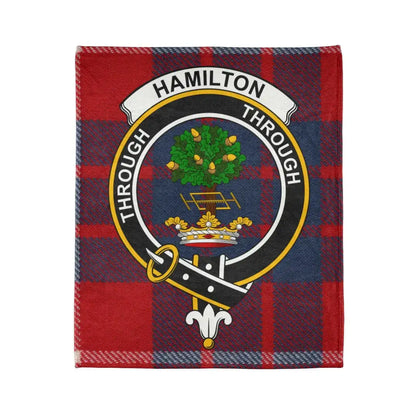 Hamilton Through Through Custom Tartan Plaid Blanket