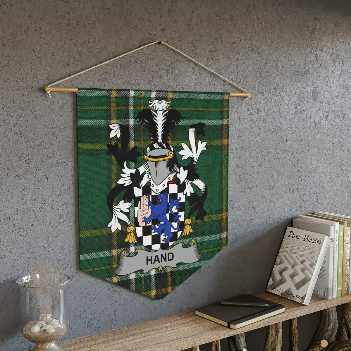 Hand Family Crest Wall Decor Banner product