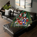 Personalized Hardy Family Crest Tartan Blanket
