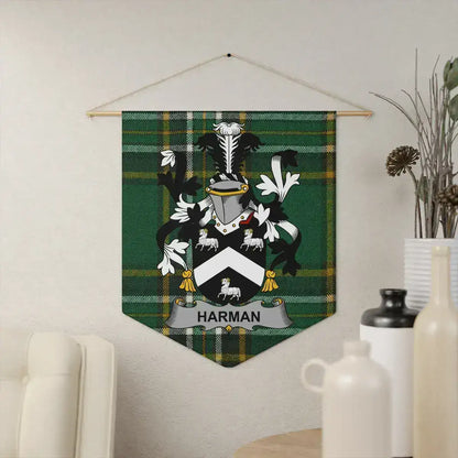 Personalized Harman Family Crest Wall Hanging product