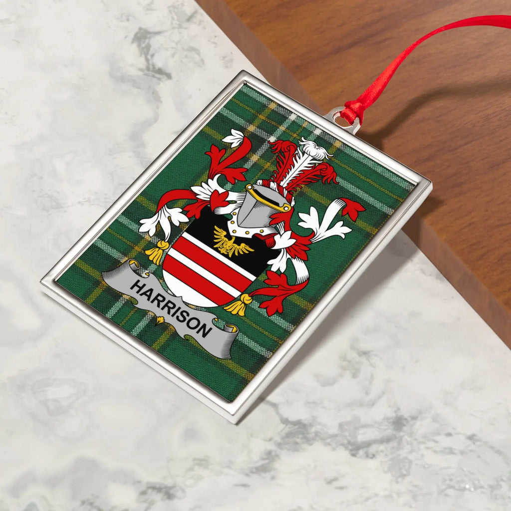Heraldic Family Crest Ornament Product