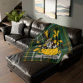 Personalized Harvey Family Crest Blanket Throw