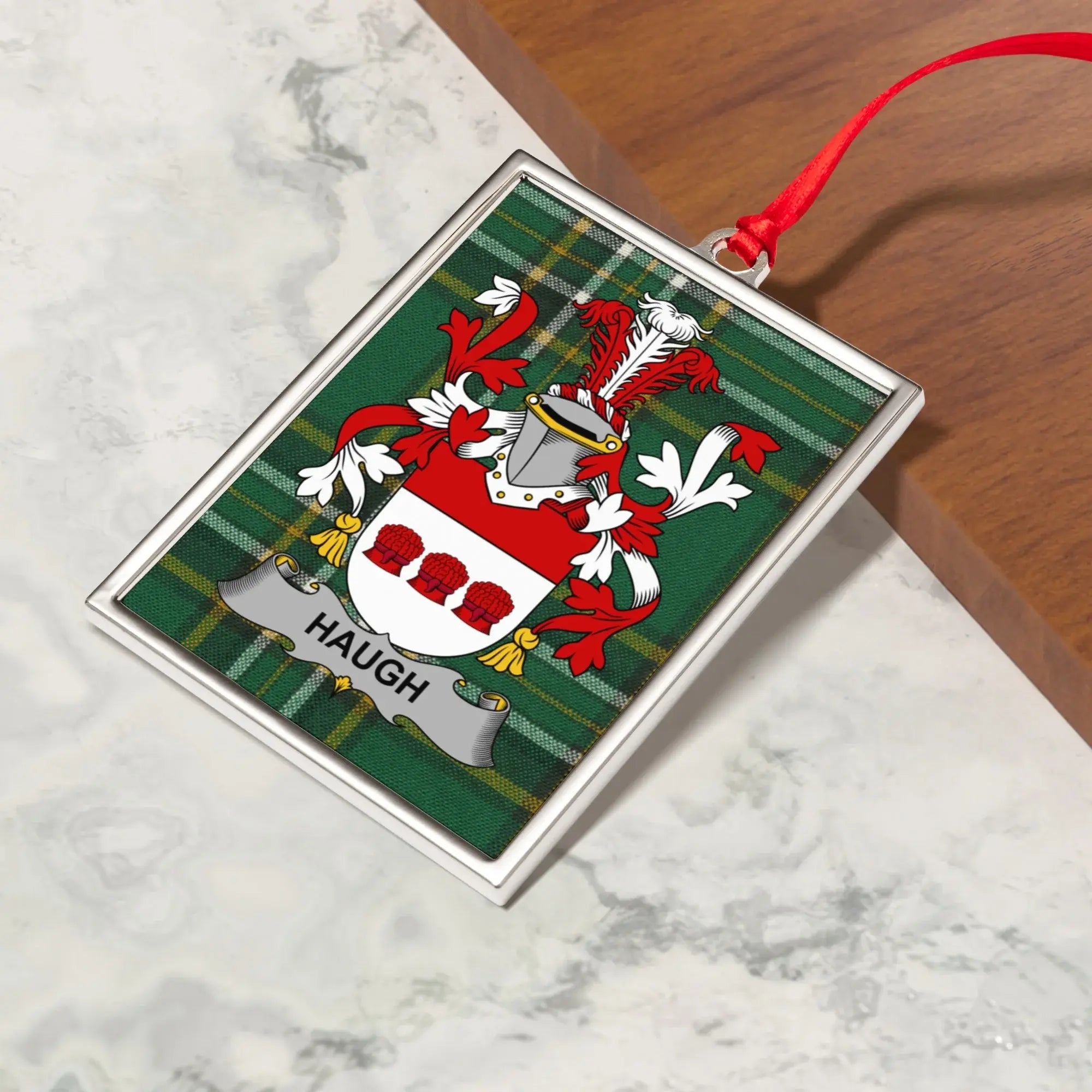 Customizable Family Crested Ornament Personalized product type
