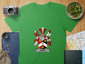 Custom Hayes Family Crest Design T-Shirt for Sale