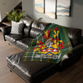 Hemphill Family Crest Tartan Blanket Throw Furniture Decor