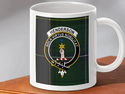 Henderson Clan Tartan Emblem Mug Collection product