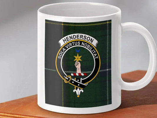 Henderson Clan Tartan Emblem Mug Collection product