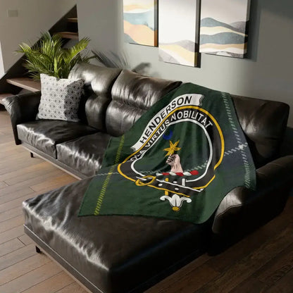 Family Crest Henderson Blanket with Unique Design