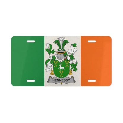 Hennessy Irish Flag Themed License Plate product