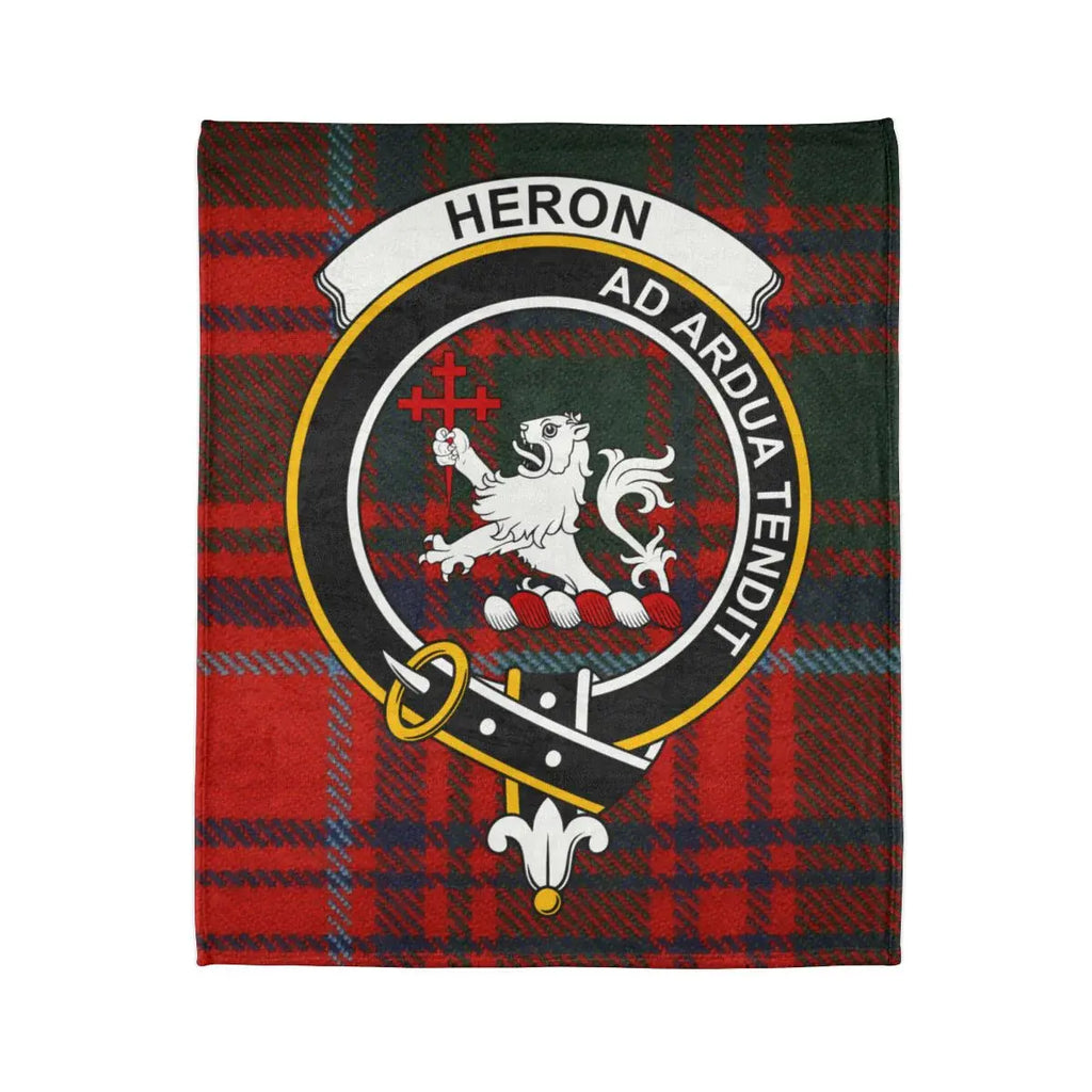 Heron Ad Ardua Tendit Tartan Blanket Design