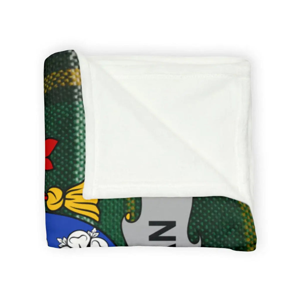 North Dakota State Emblem Design Blanket Product