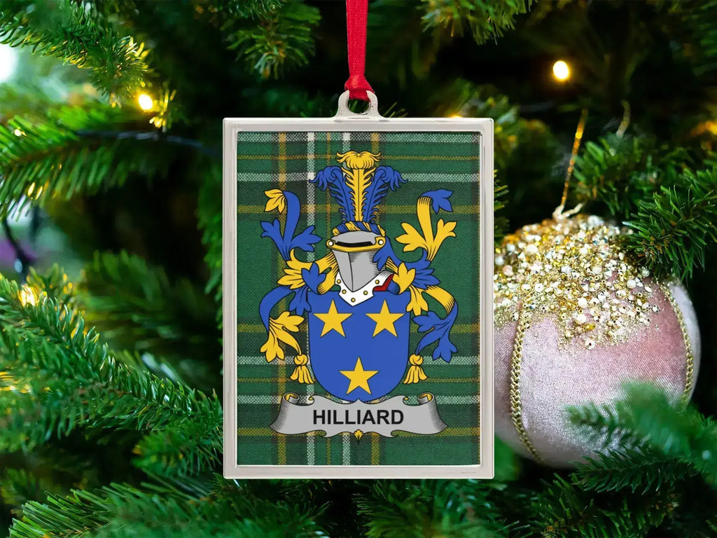 Family Crest Hilliard Christmas Tree Ornament product type