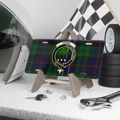 Hogg Coat of Arms Custom License Plate product