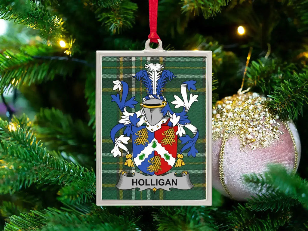 Custom Coat of Arms Christmas Tree Decoration product