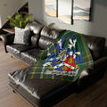 Holligan Tartan Design Customized Blanket