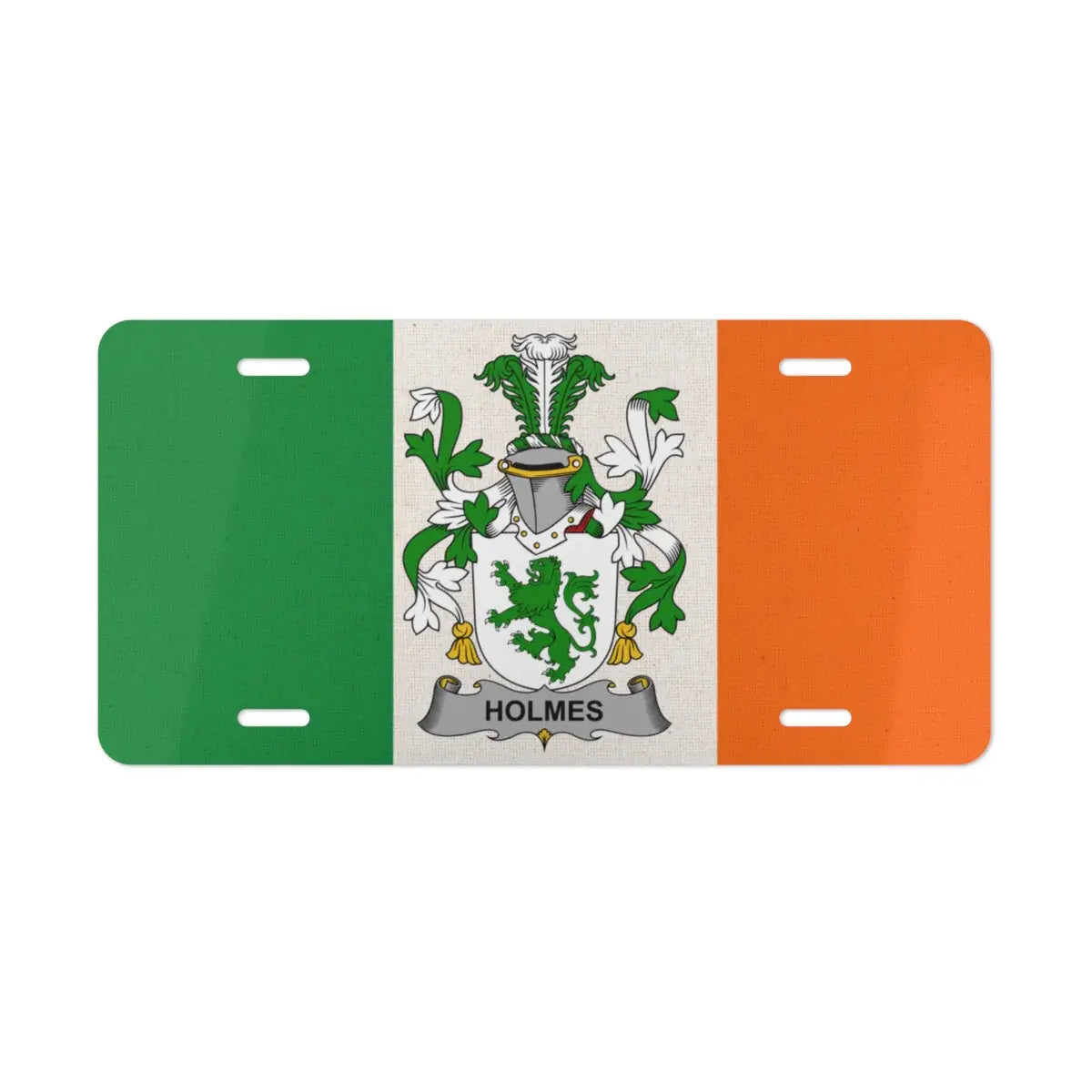 Irish Family Crest Design License Plate product