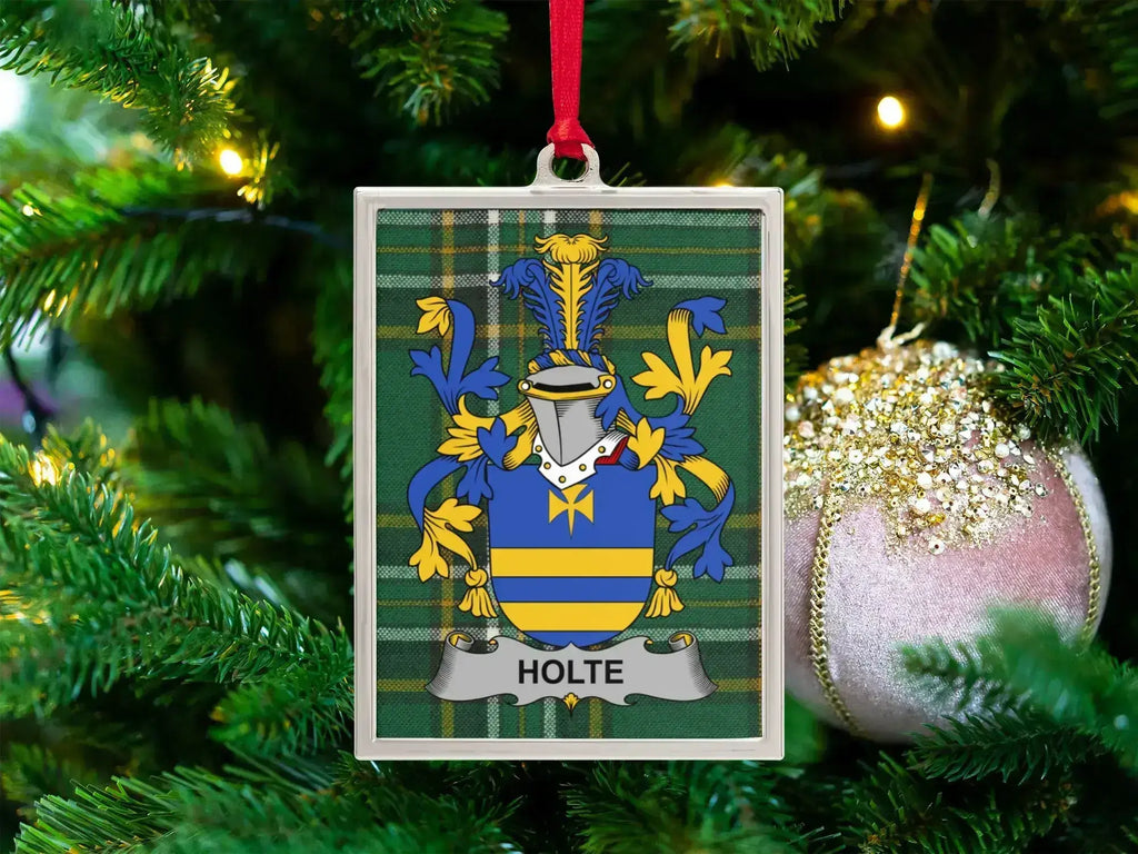 Holte Christmas Family Crest Ornament product