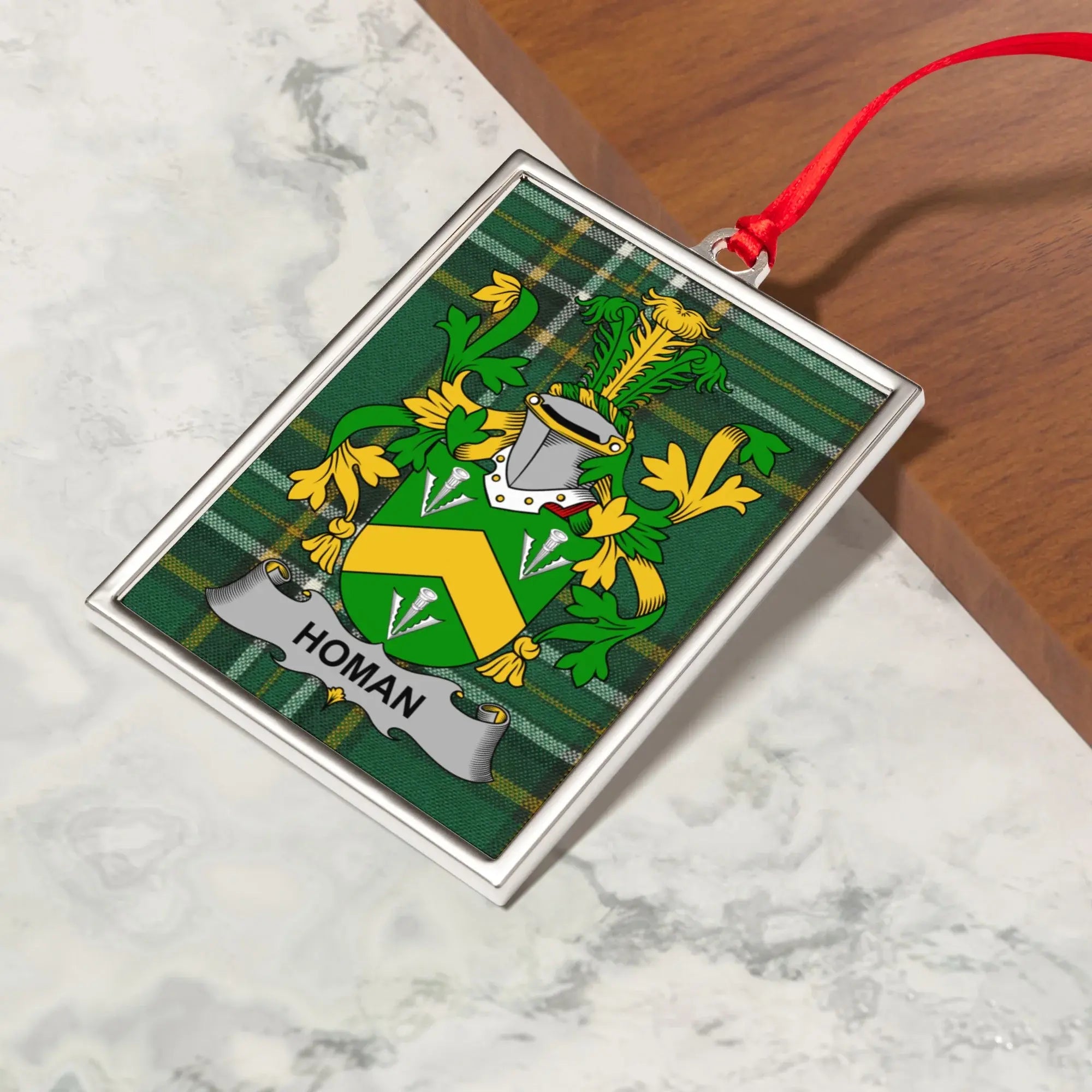 Family Crest Homan Decorative Ornament product