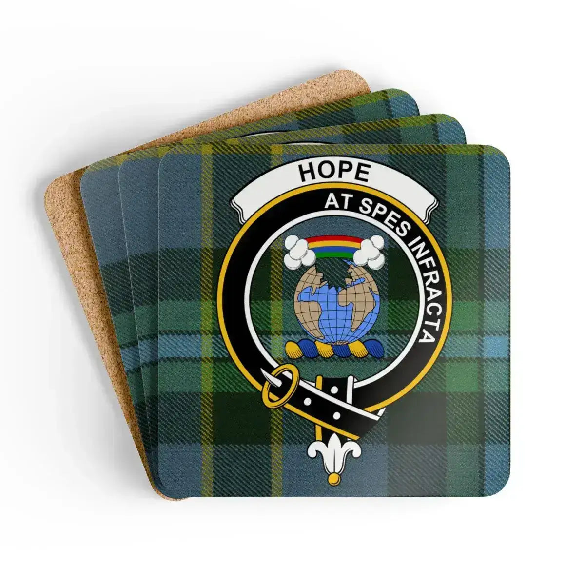 Clan Crest Hope At Spes Infracta Coaster product