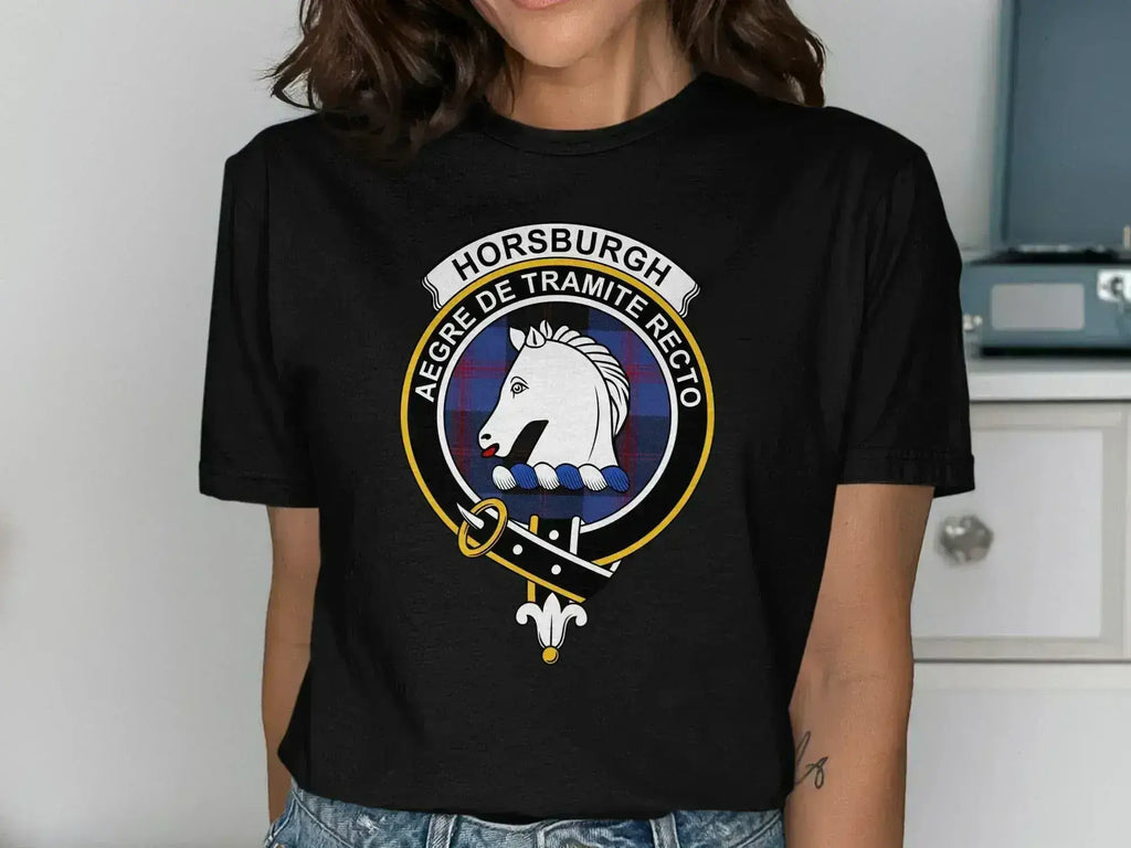 Horsburgh Aegre De Tramite Recto Black Graphic Tee