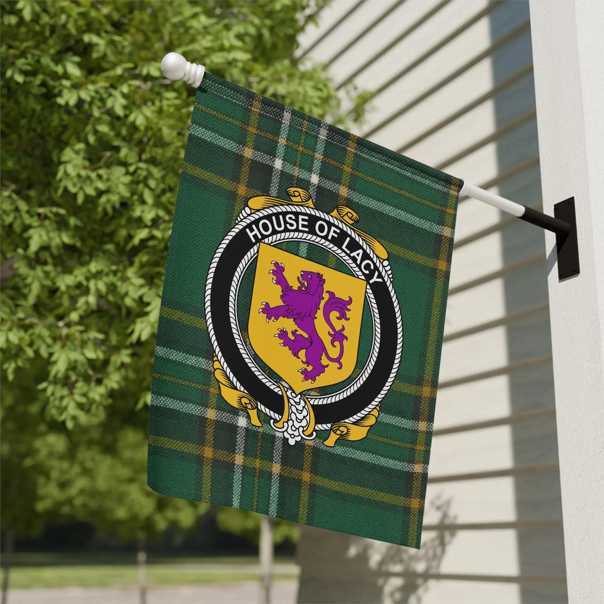 House of Lacy Custom Family Flag for Home Decoration
