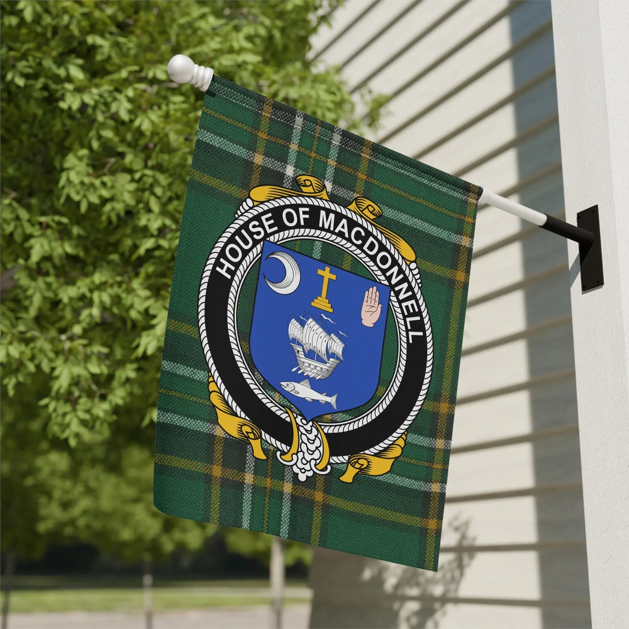 House of MacDonnell Crest Decorative Flag