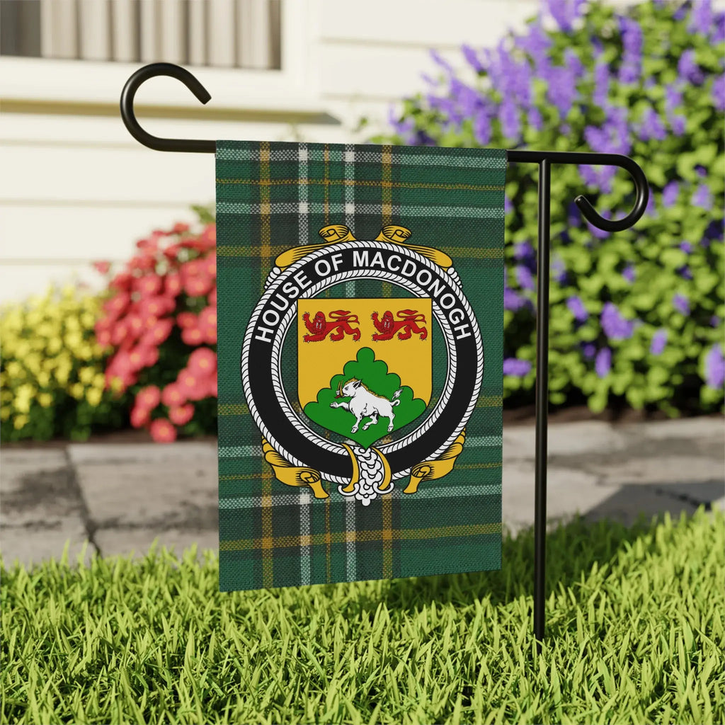House of MacDonogh Garden Flag Scottish Pride Decor