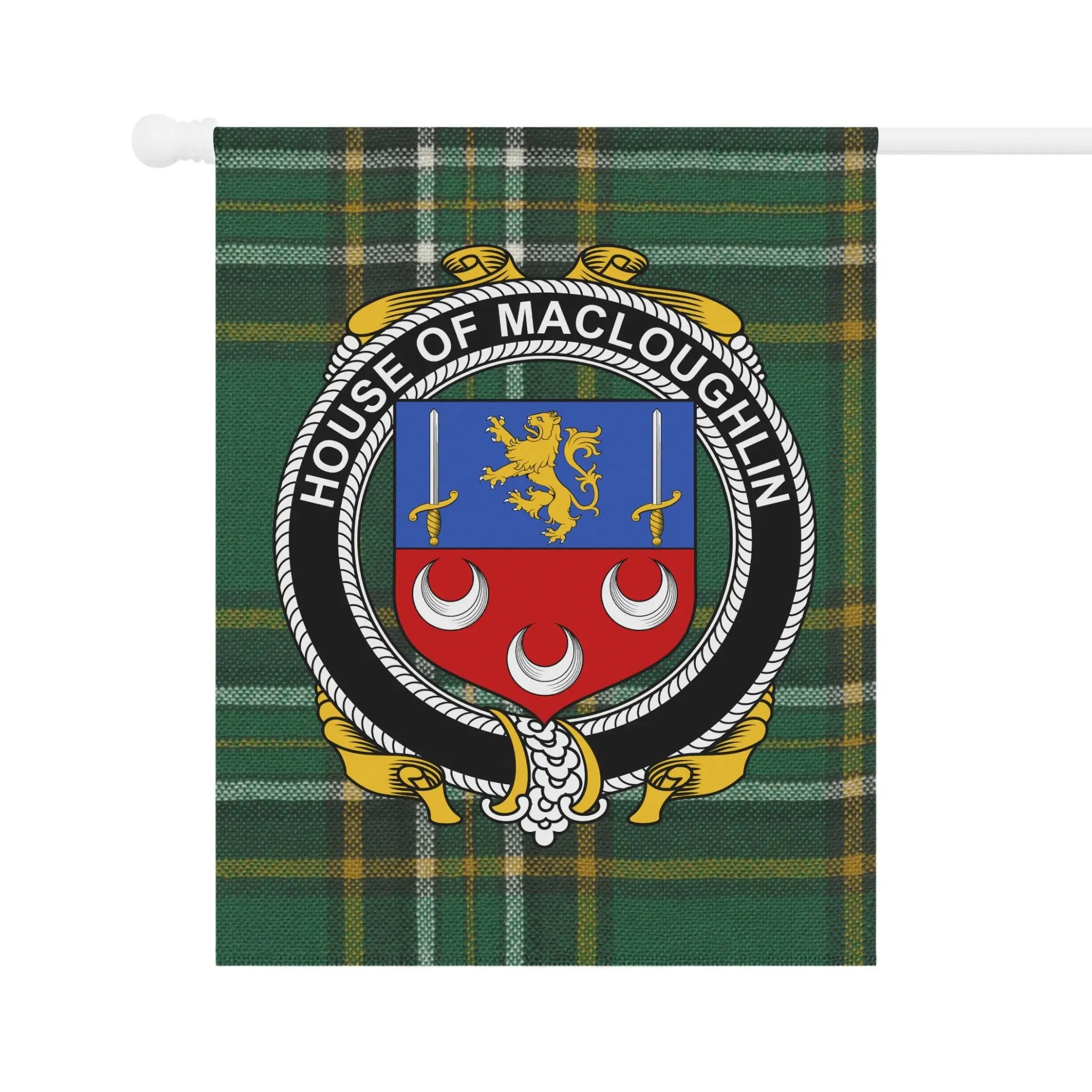 House of MacLoughlin Emblem Kara's Decor Banner