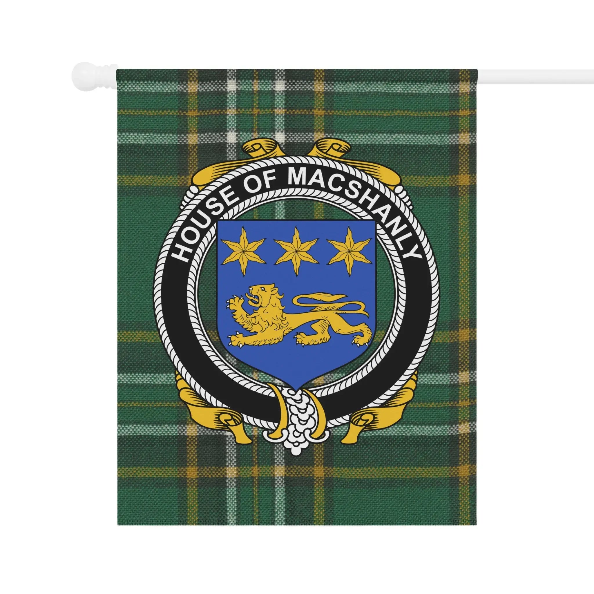 House of MacShanly Plaid Decorative Home Flag