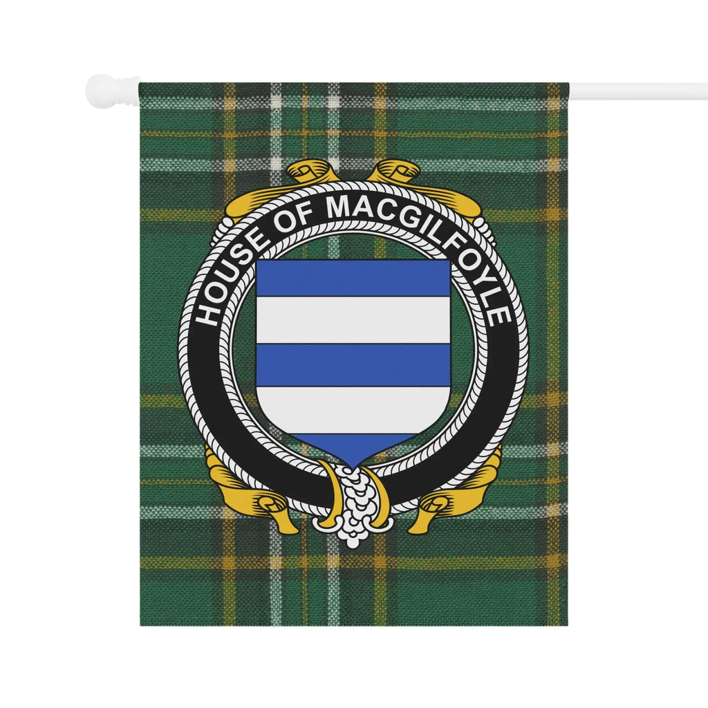 House of MacGilfoyle Family Crest Wall Flag