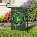 House of Macguire Garden Flag with Tartan Design